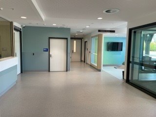 New ED front waiting area